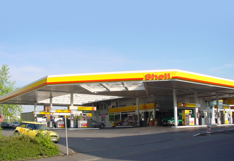 Historie Tankstelle