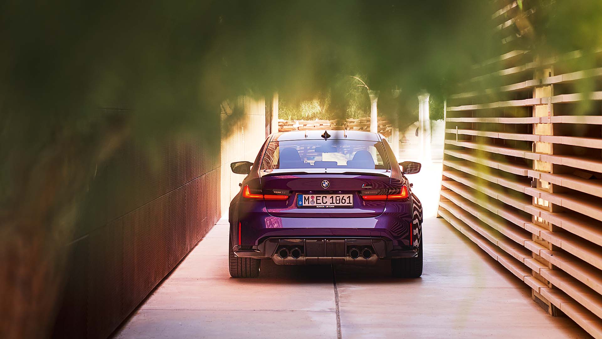 BMW M3 Limousine Heck