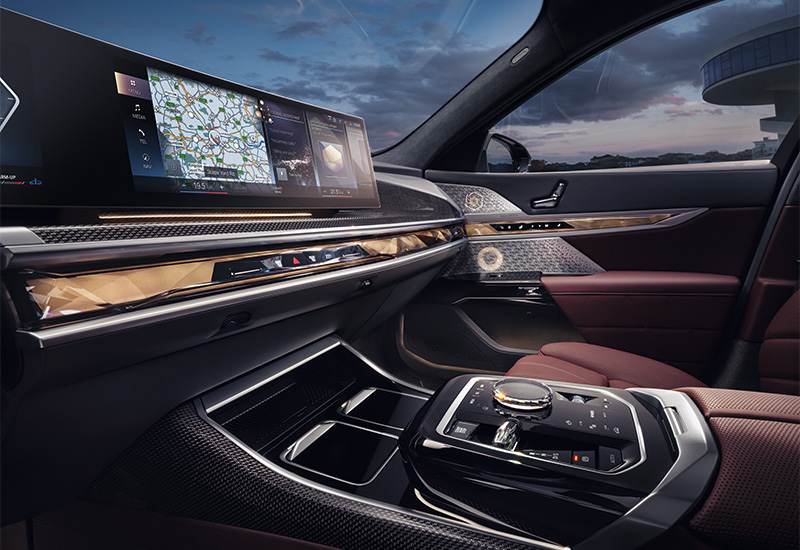 BMW 7er Display vorne
