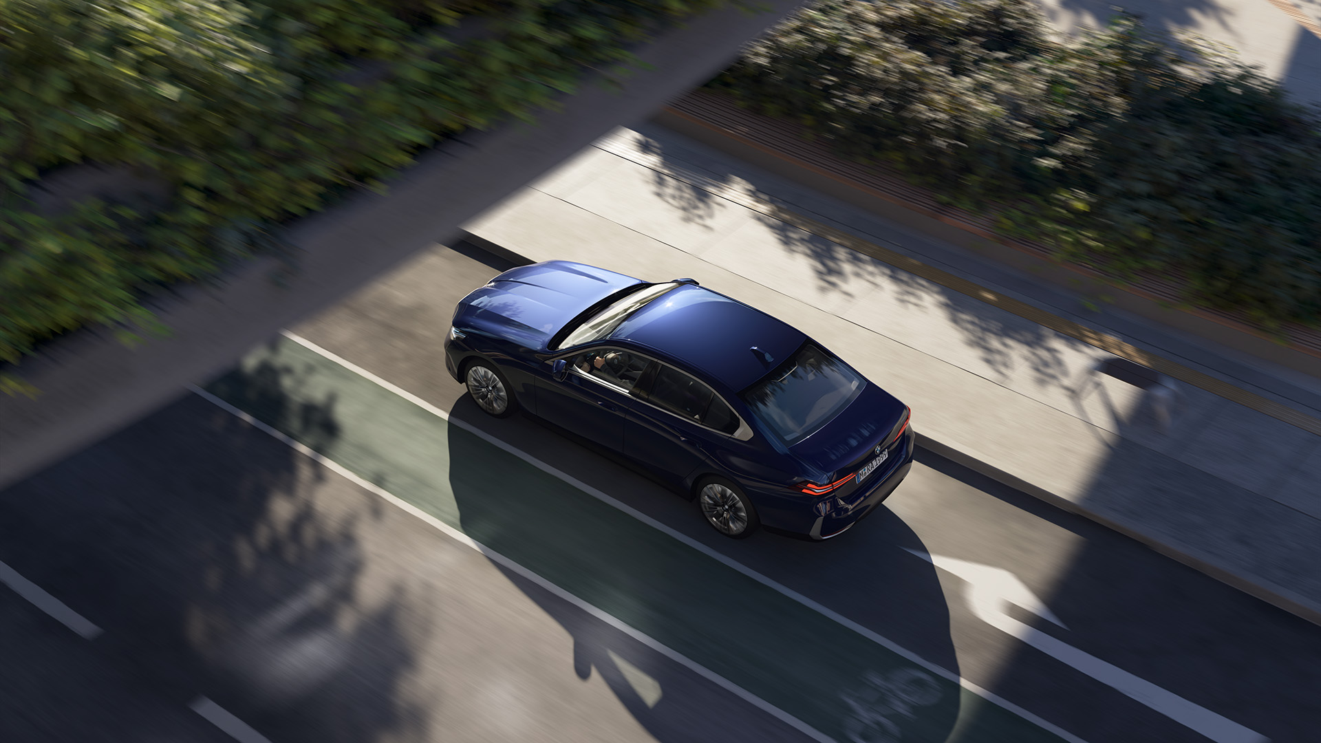 BMW 5er G60 von oben