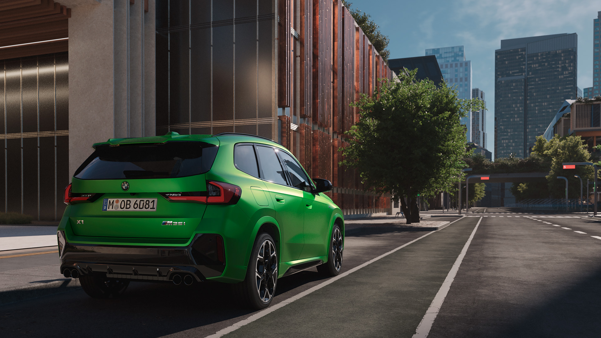 BMW X1 M35i Heck