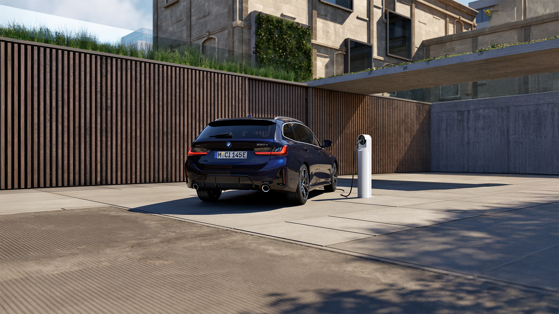 BMW 3er Touring Plug-In Hybrid Heck
