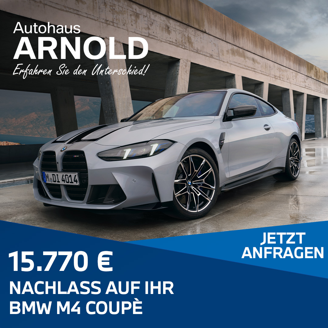 BMW M4 Coupé Aktionsangebot Neuwagen