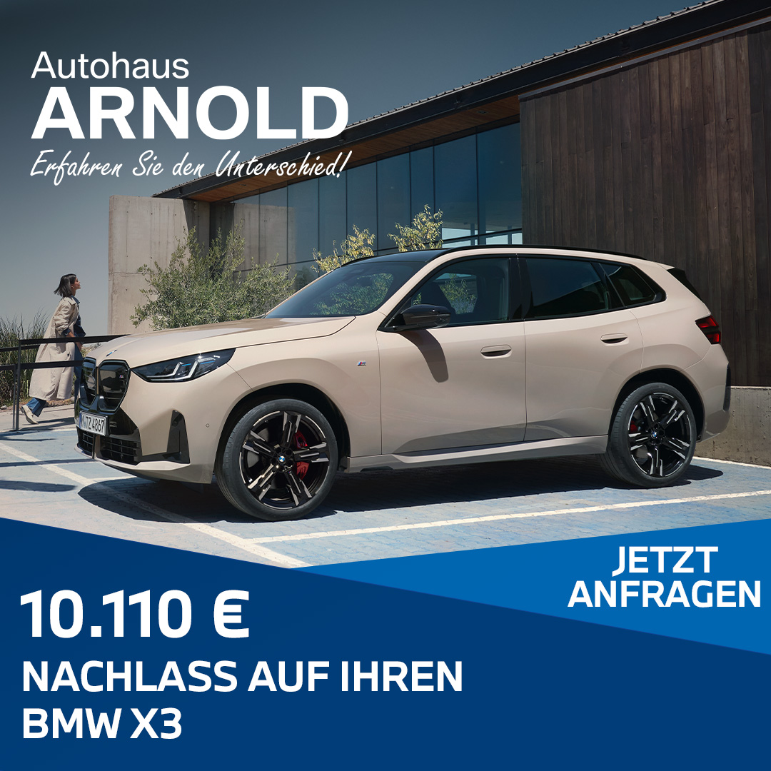 BMW X3 Aktionsangebot Neuwagen
