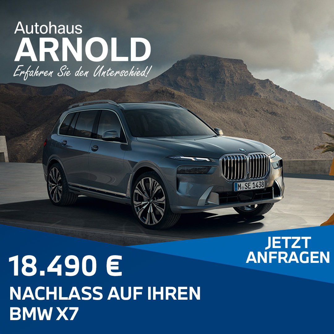 BMW X7 Aktionsangebot Neuwagen