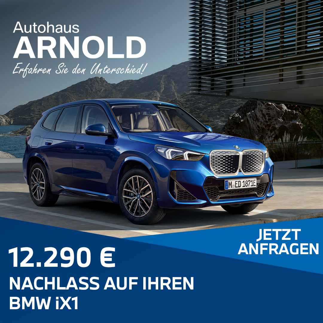 BMW iX1 Aktionsangebot Neuwagen