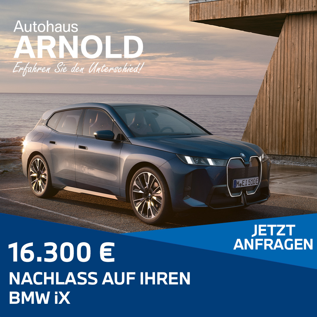 BMW iX Aktionsangebot Neuwagen