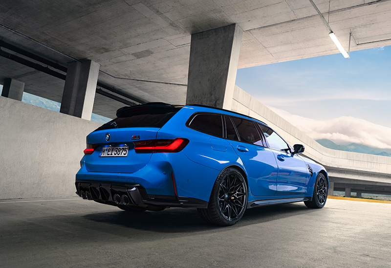 Heckansicht des BMW M3 Touring