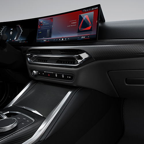 BMW 4er Gran Coupé Curved Display