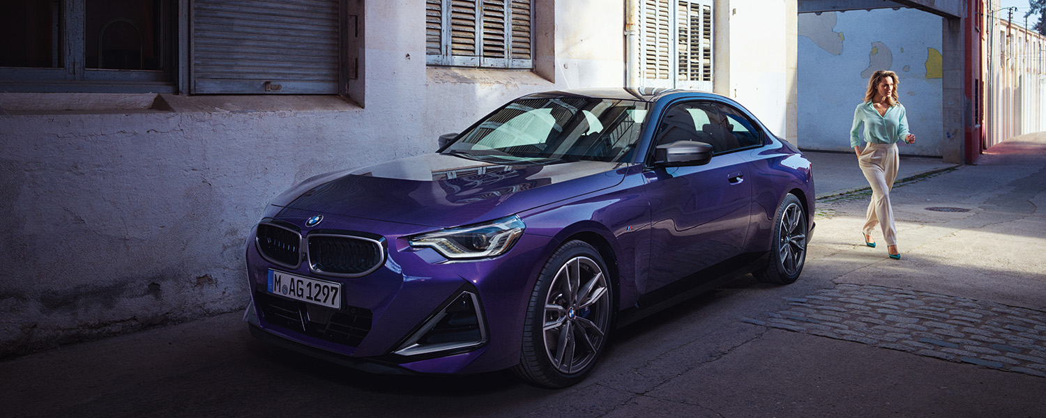 BMW 2er Coupé (G42) Front und Seitenprofil