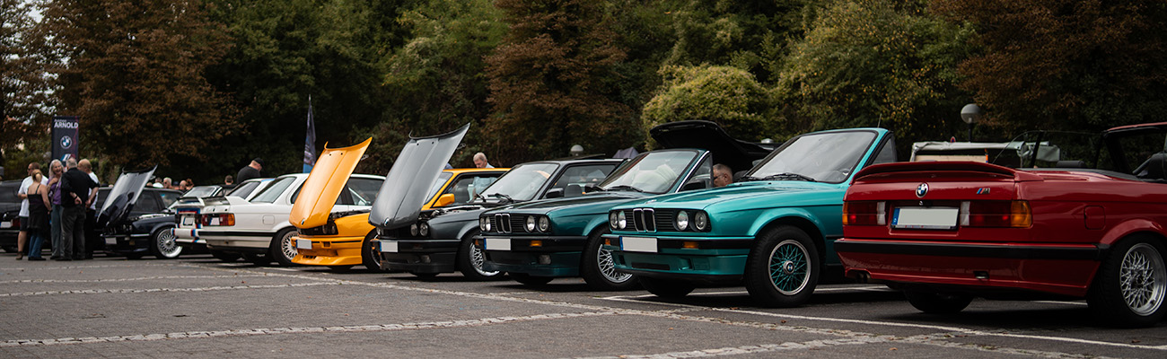 BMW E30 Treffen Burg Alzenau – Autohaus ARNOLD beim Classic-Event