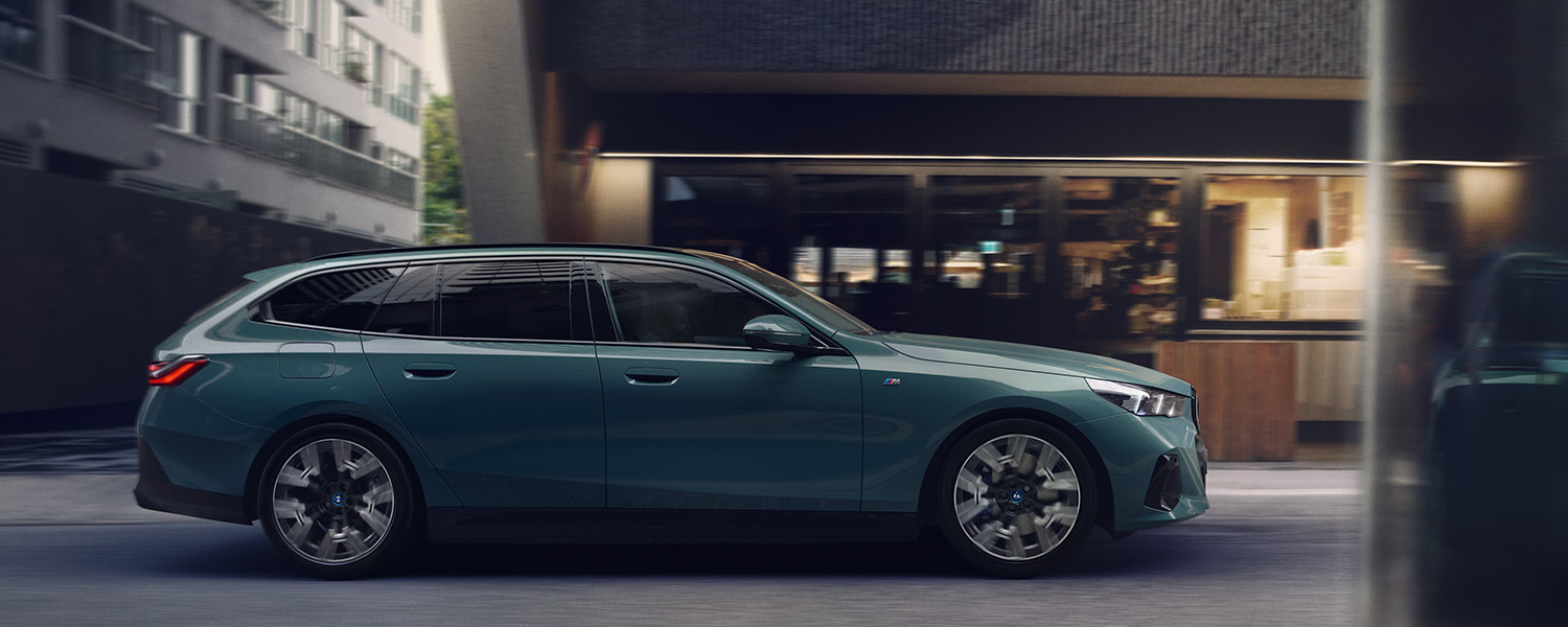 BMW i5 Touring, Seitenansicht