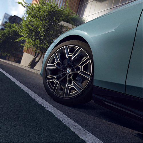 BMW i5 Detail Felge