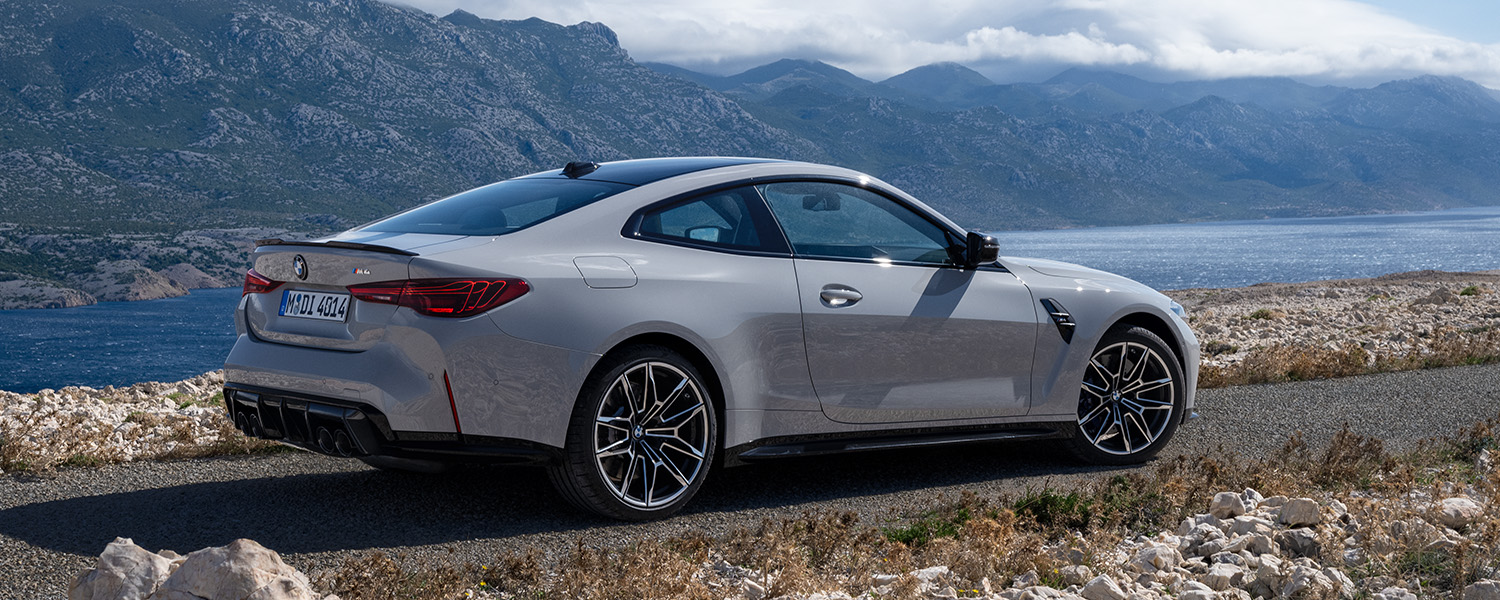 BMW 4er Coupé M4 Seitenansicht