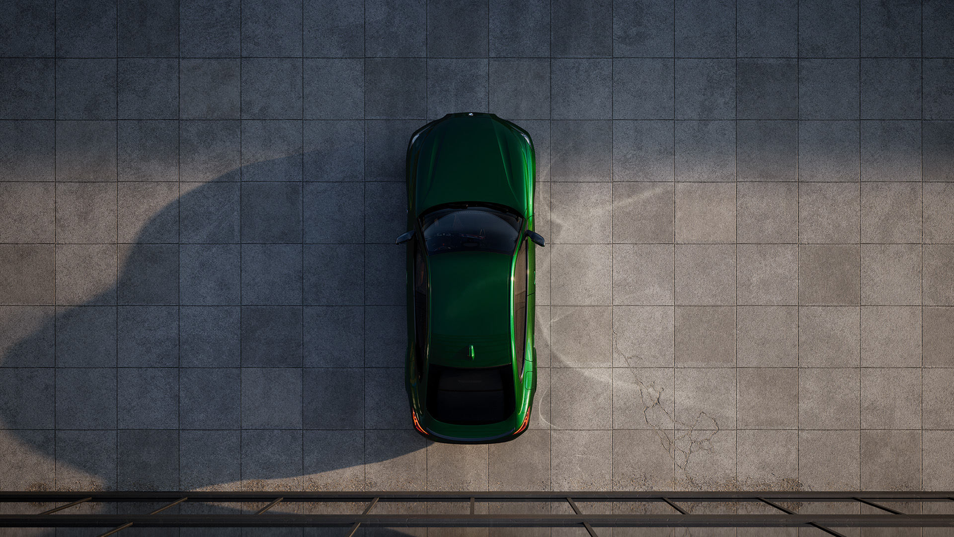 BMW i4 (G26) Gran Coupé von oben