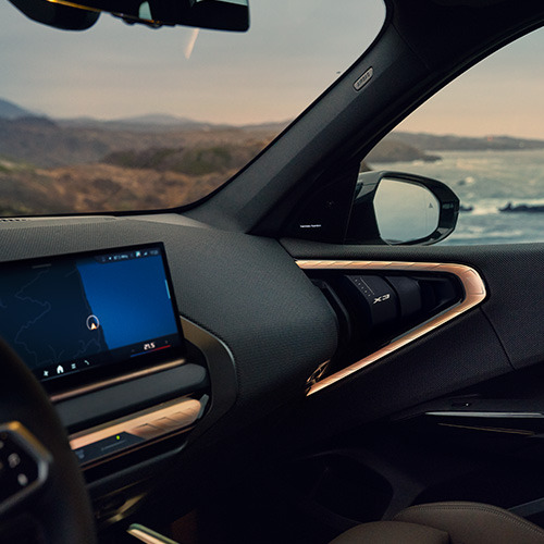 BMW X3 Display, Ambiente-Beleuchtung