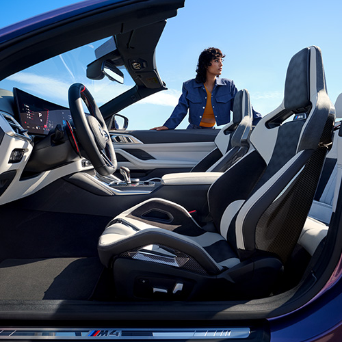 BMW M4 Cabrio Sitze vorne