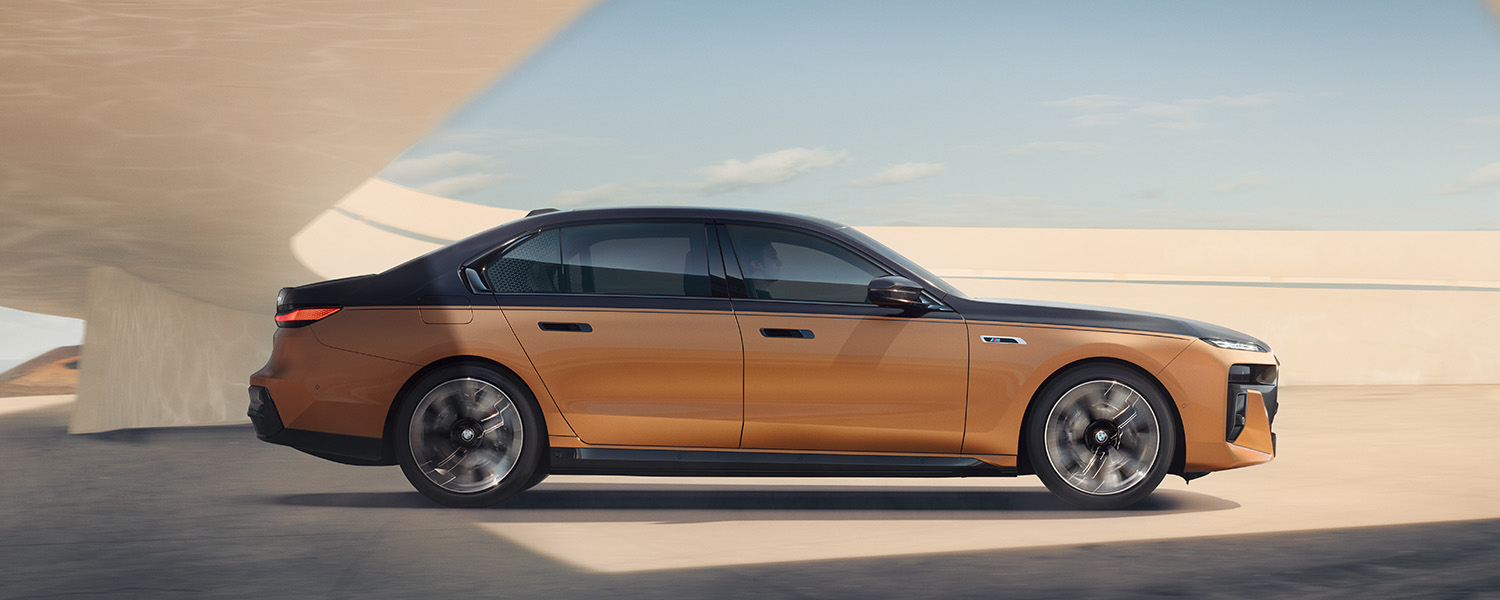 BMW i7 Seitenansicht