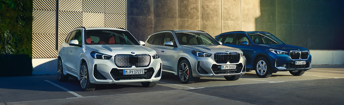 Welche Antriebsart passt, BMW Antriebsarten, Elektro, Hybrid und Verbrenner nebeneinander