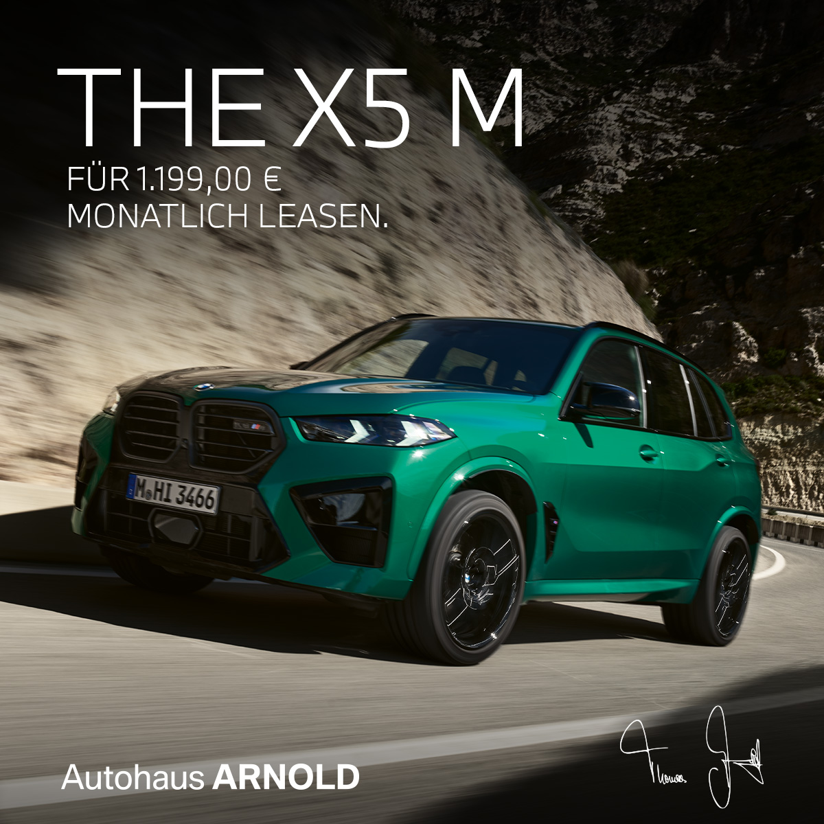 BMW X5 M Aktionsangebot für 1.199,00 € monatlich leasen
