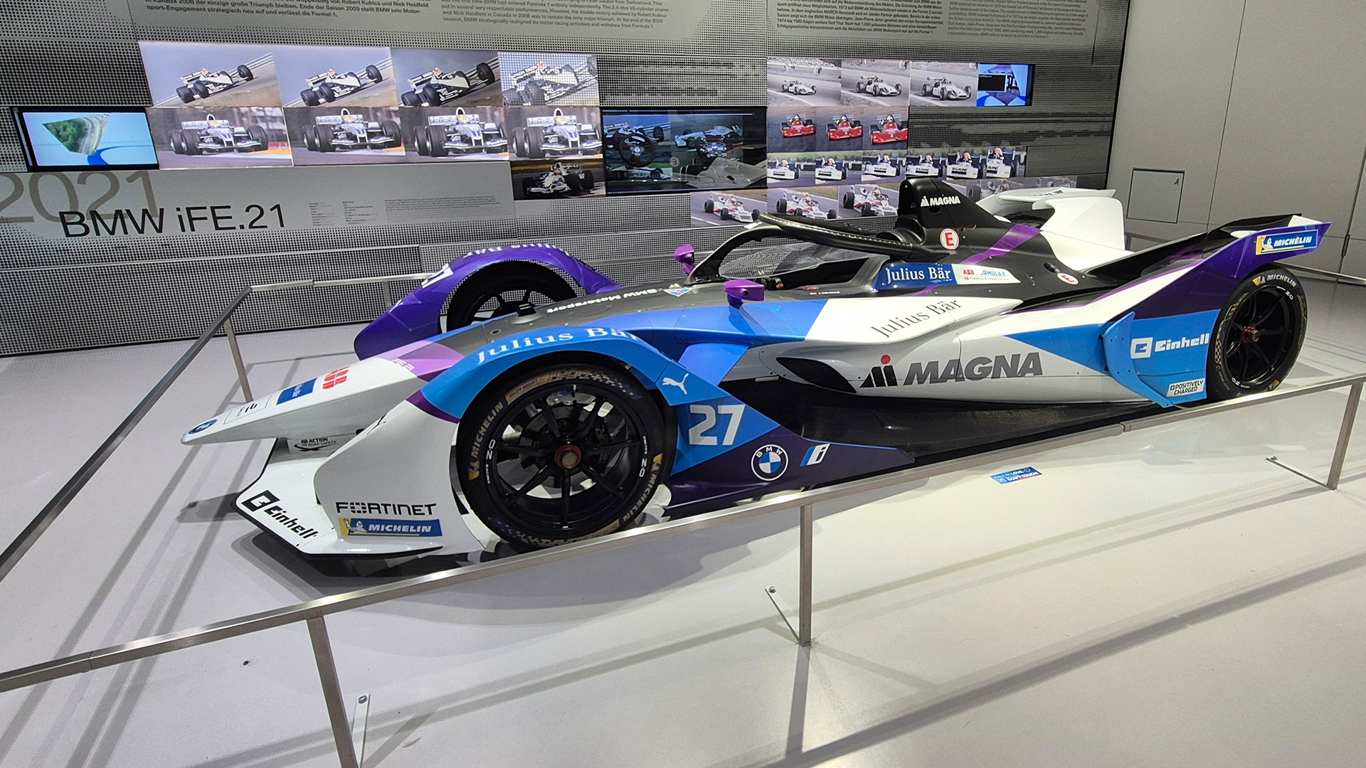 BMW Motorsport iFE 1, Formula E, Azubifahrt Autohaus ARNOLD