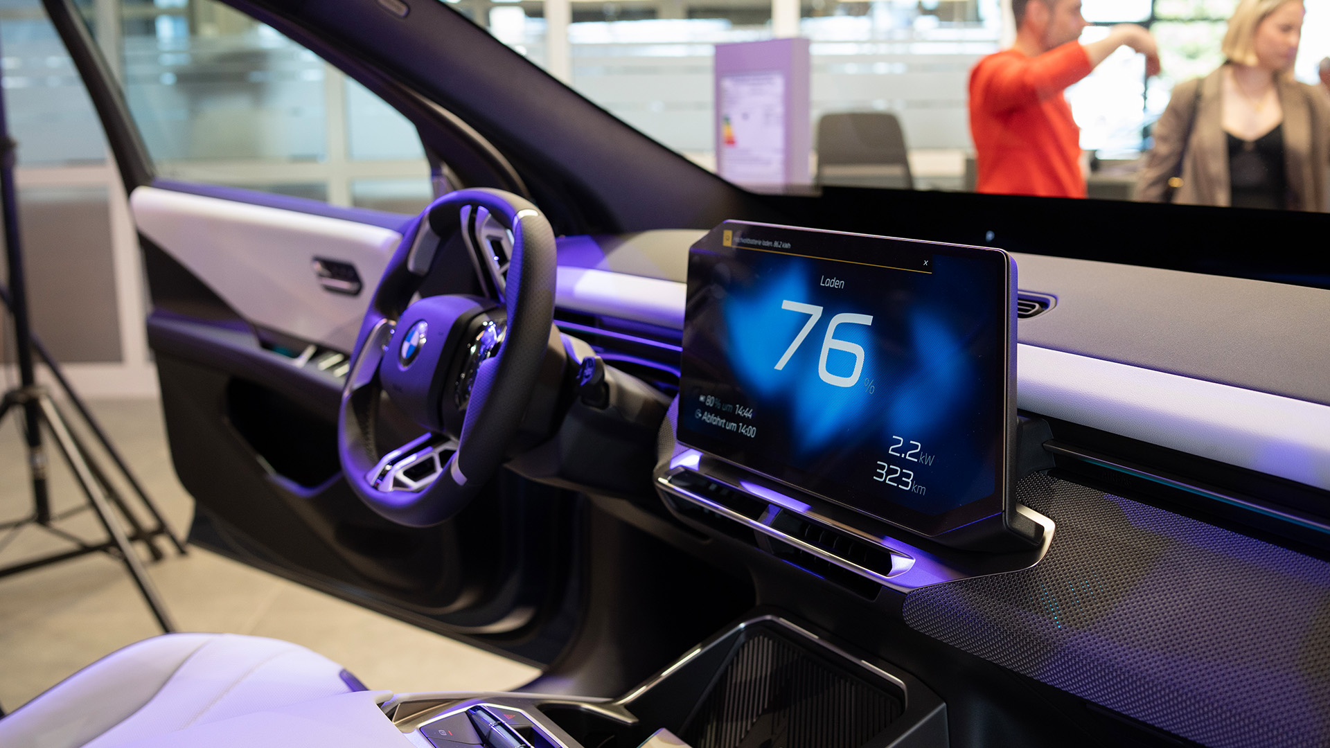 BMW iX3 Interieur Display