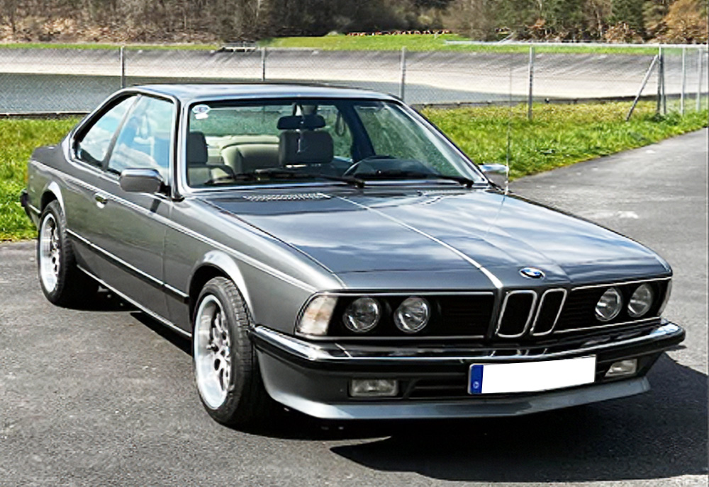 BMW 628 csj Baujahr 1981 bei der MOTION Spessart Rallye 2026
