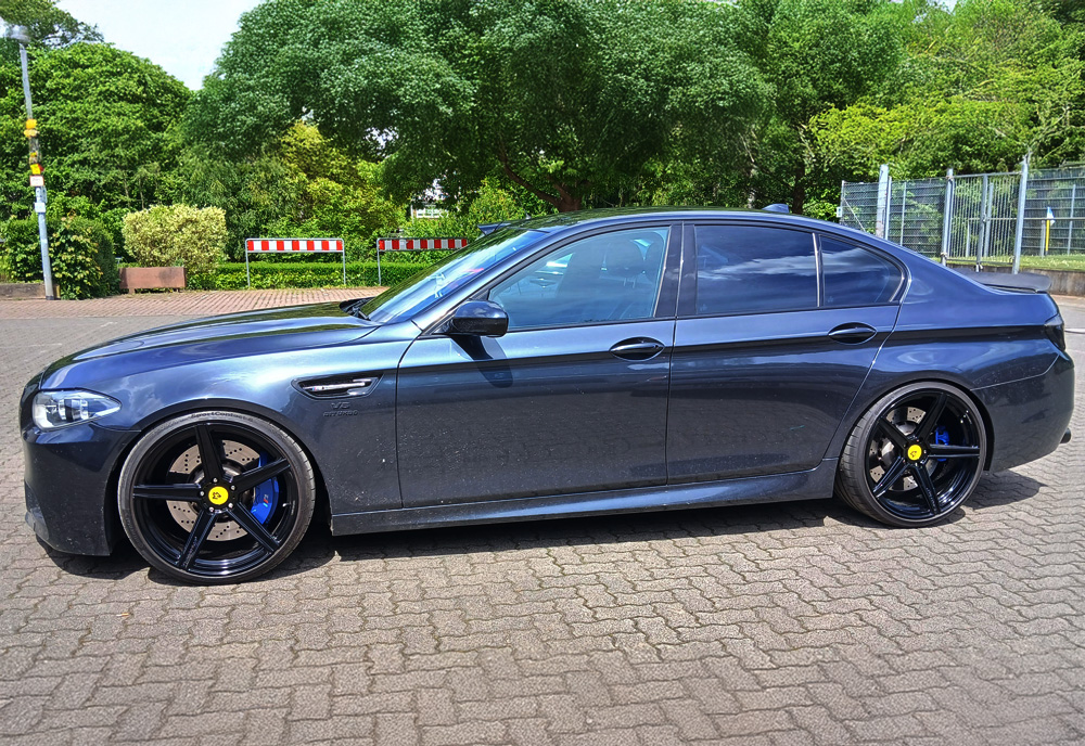 BMW M5 2006 bei der MOTION Spessart Rallye 2026