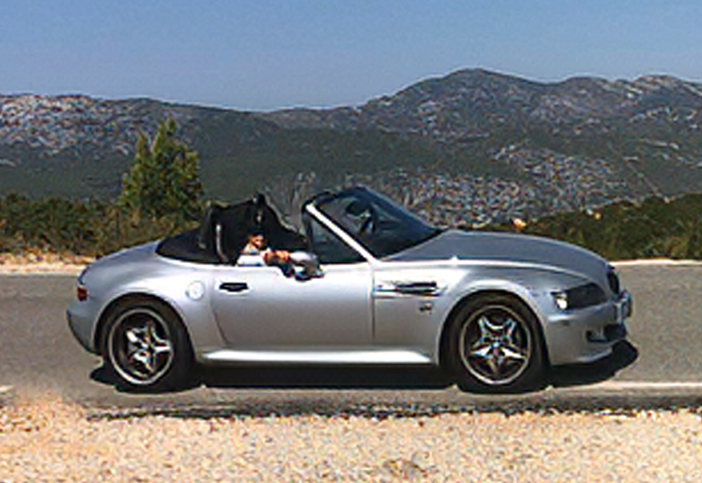 BMW Z3 M roadster Baujahr 1997 bei der MOTION Spessart Rallye 2026
