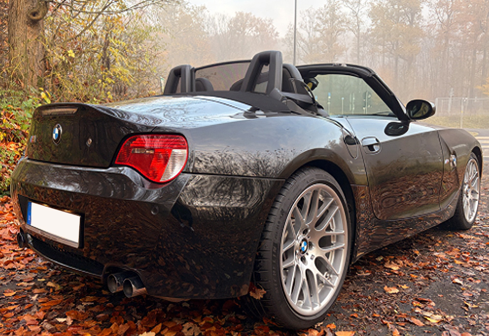 BMW Z4 M Roadster Baujahr 2006 bei der MOTION Spessart Rallye 2026