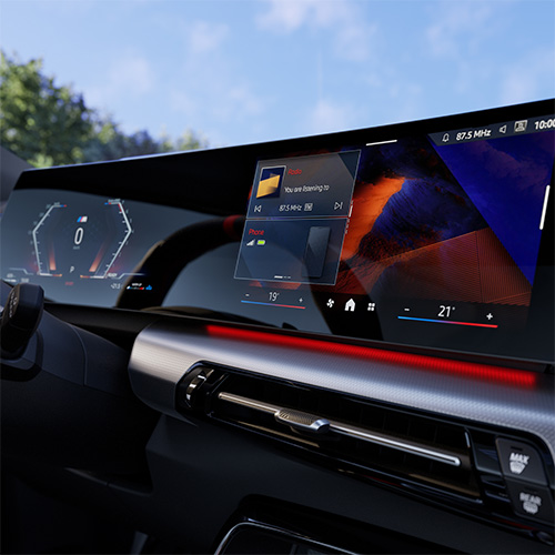 BMW X1 M35i Curved Display