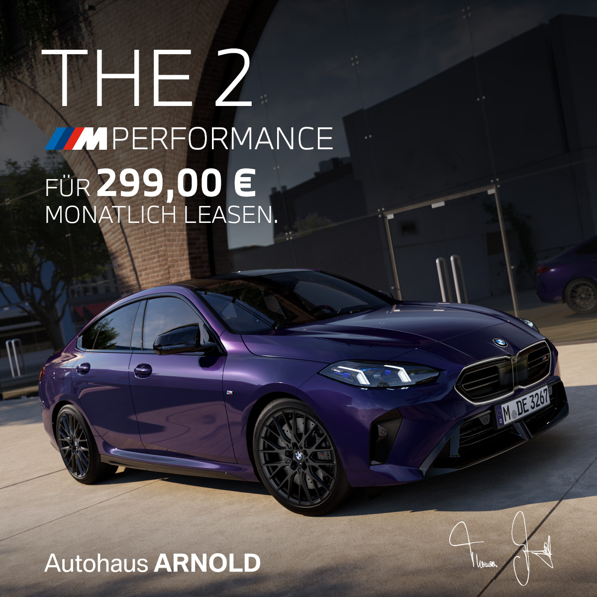 BMW M135 Aktionsangebot für 299,00 € monatlich im Autohaus ARNOLD