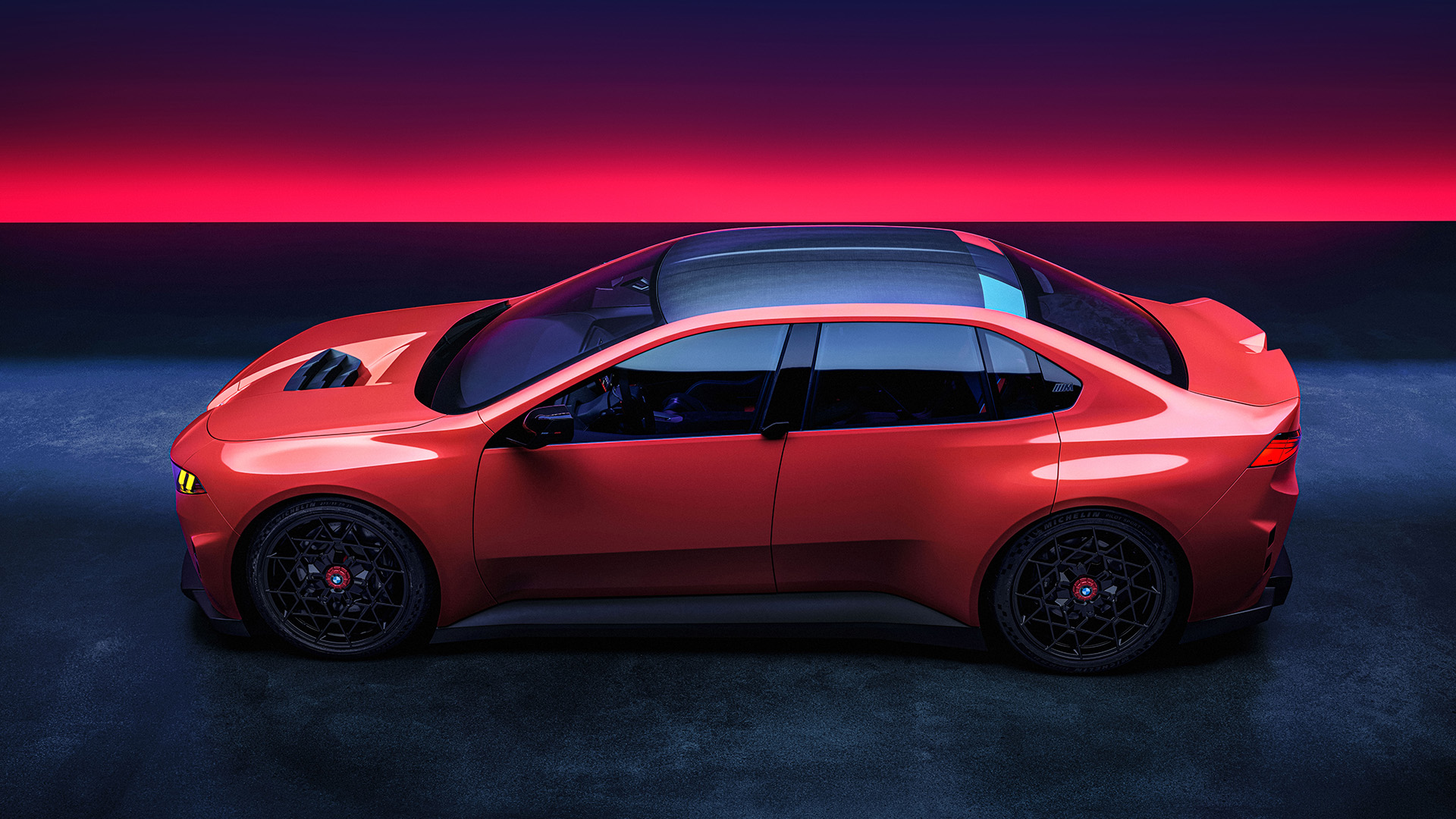 BMW M Concept, Neue Klasse, Seitenansicht