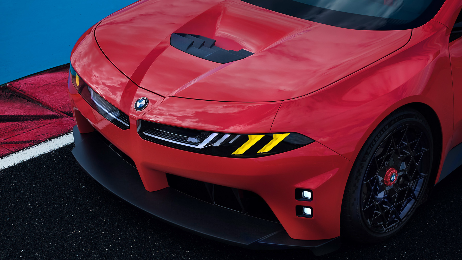 BMW M Neue Klasse, Leuchtendetail vorne