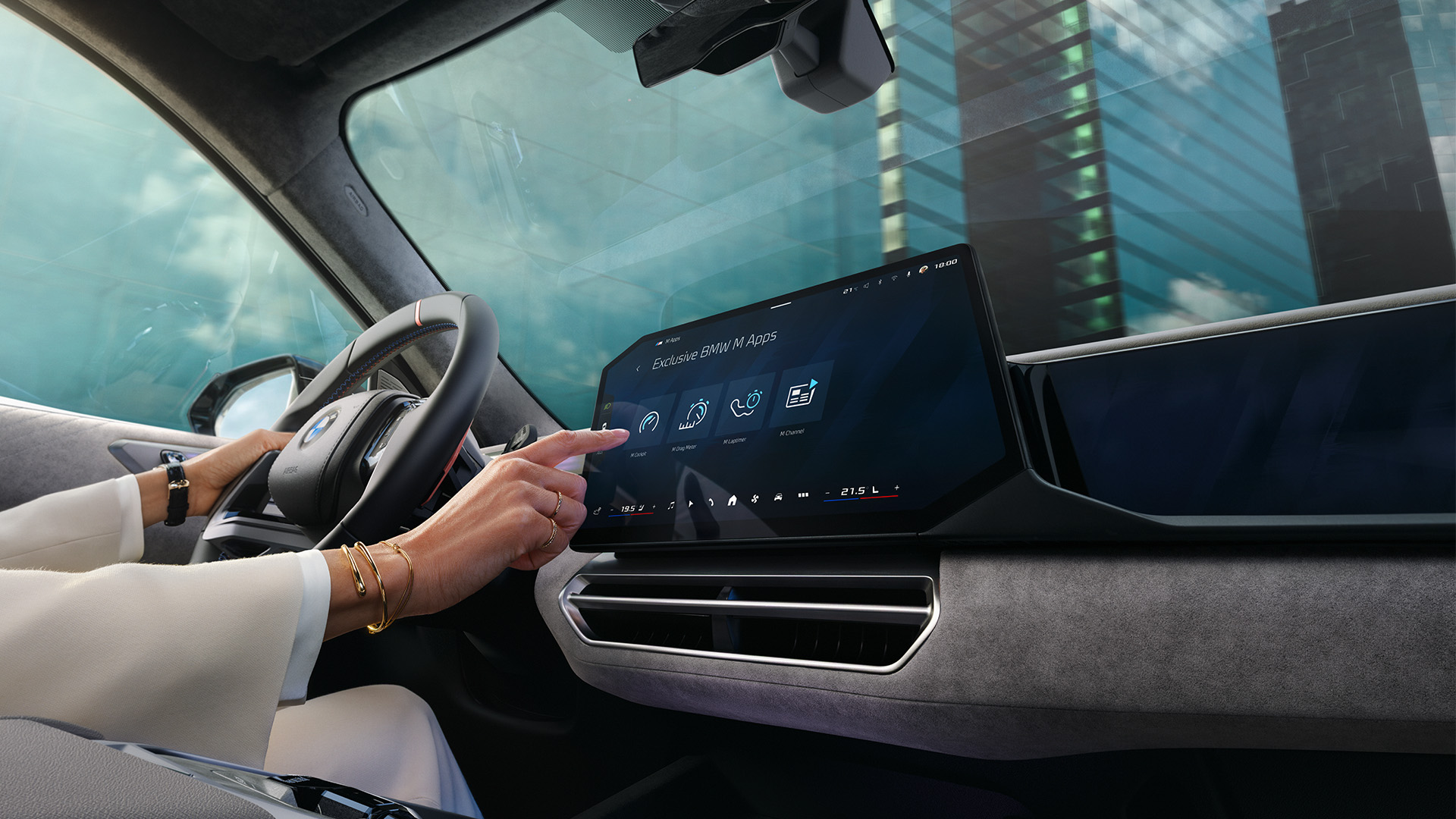BMW X5 Interieur Display