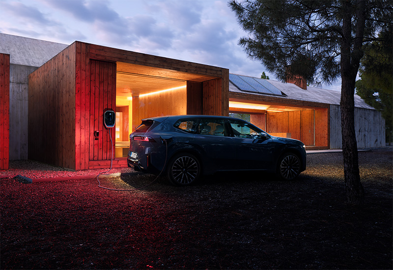 BMW Bidirektionales Laden Vehicle to Home