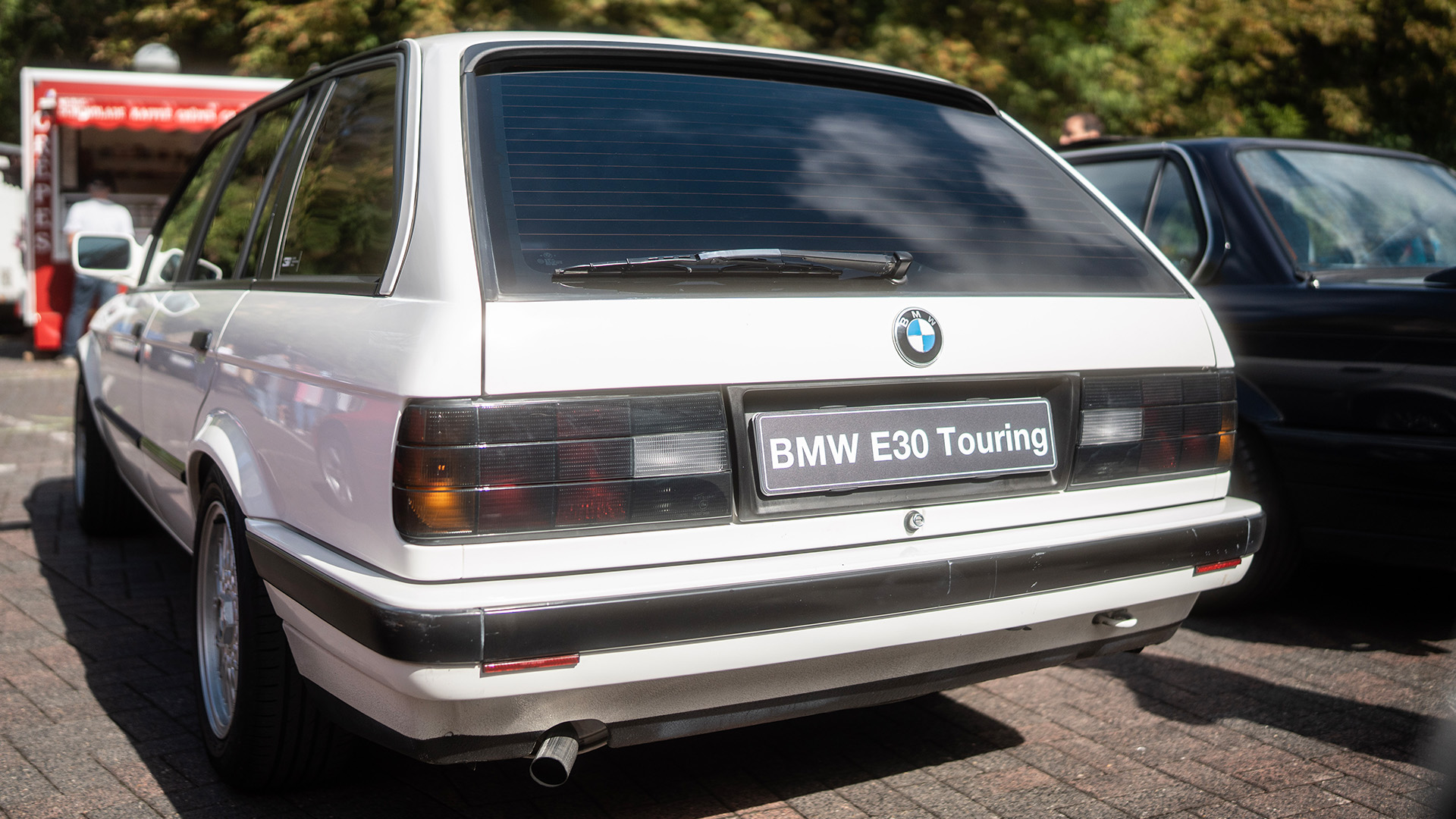 BMW E30 Touring Heckansicht beim E30-Freunde Treffen am 23. August 2026